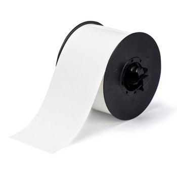 Picture of Brady White Outdoor Polyester Thermal Transfer B30C-3250-551-WT Continuous Thermal Transfer Printer Label Roll (Main product image)