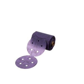3M Cubitron II Stikit 775L 86806 PSA Disc - 5 in - 80 - Ceramic Precision-Shaped Grain