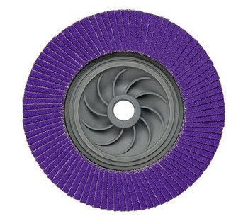 3M 769F Type 29 Flap Disc 88499 - Ceramic Precision-Shaped Grain - 5 in - 80+