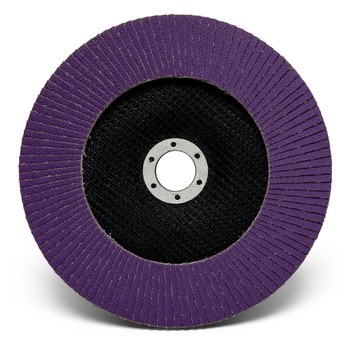 3M 769F Type 27 Flap Disc 05926 - Ceramic Precision-Shaped Grain - 7 in - 120+ - Fine