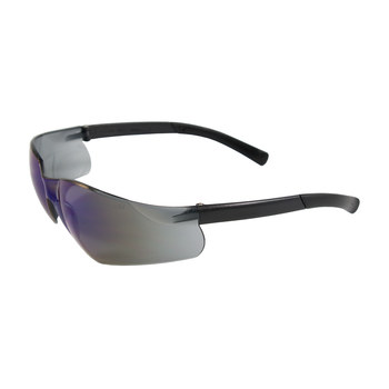 Picture of Bouton Optical Zenon Z13 Blue Mirror Black Universal Polycarbonate Standard Safety Glasses (Main product image)