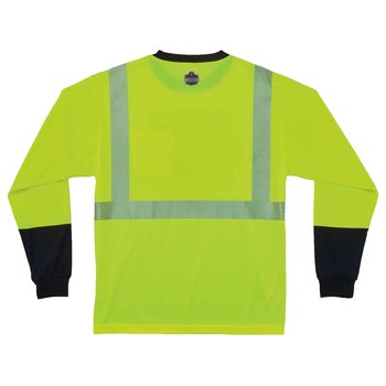 Ergodyne GloWear High-Visibility Shirt 8281BK 22634 - Lime/Black