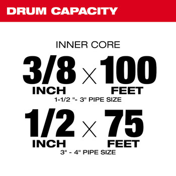 Milwaukee Drum with Anchor Cable 47-53-2817