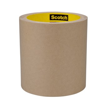 3M 9482PC Clear Transfer Tape - 1 in Width x 60 yd Length - 2 mil Thick - Polycoated Kraft Paper Liner - 63475