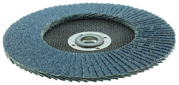 Weiler Wolverine Type 27 Flap Disc 31419 - Zirconium - 7 in - 36 - Very Coarse