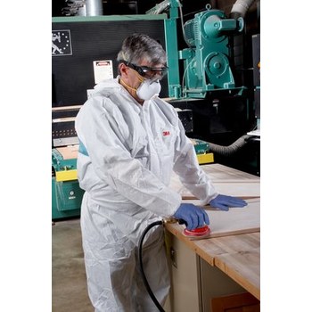 3M Disposable General Purpose & Work Coveralls 63263 - Size Medium - White