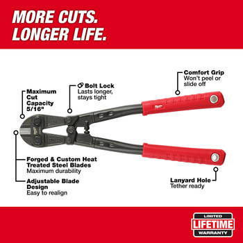 Milwaukee 48-22-4014 Bolt Cutter - 15.5 in - 50275