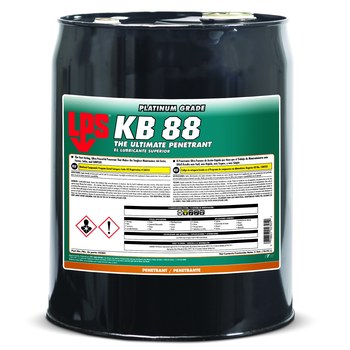 LPS KB 88 Ultimate Red Penetrant - 5 gal Can - Food Grade - 02305