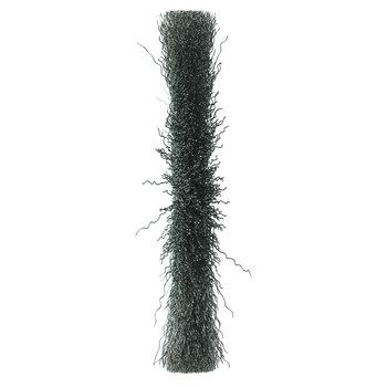 Weiler 01179 Wheel Brush - 8 in Dia - Crimped Steel Bristle