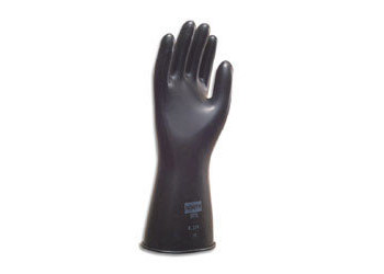 Picture of North Butyl Series B324R Black 11 Butyl Unsupported Chemical-Resistant Gloves (Main product image)