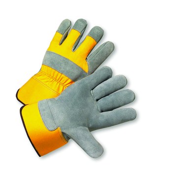 West Chester 500Y Work Gloves 500Y, M, Size Medium, Leather