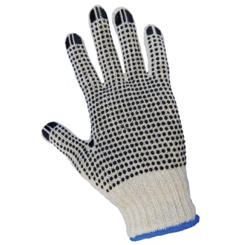 Global Glove S55D Natural Cotton/Polyester Work Glove - S55D2