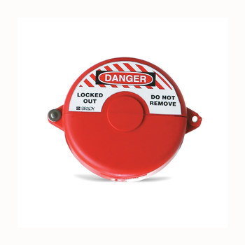 Picture of Brady Red Polypropylene Gate Valve Lockout (Main product image)