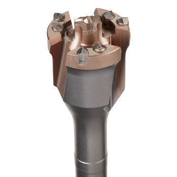Milwaukee 2-1/8 in SDS-Max Tunnel Bit 48-20-5312 - 22 in Overall Length - 2 in Flute - Carbide Tipped - SDS-Max Shank