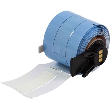 Picture of Brady PermaSleeve White Polyolefin Thermal Transfer M6-250-2-342-WT-R Heat Shrink Wire & Cable Labels (Main product image)