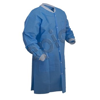 Picture of Epic Blue 4XL Environstar SMS Disposable Lab Coat (Main product image)