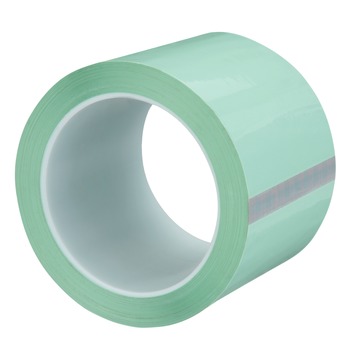 3M 7100167272 Green Masking Tape - 3 in Width x 72 yd Length