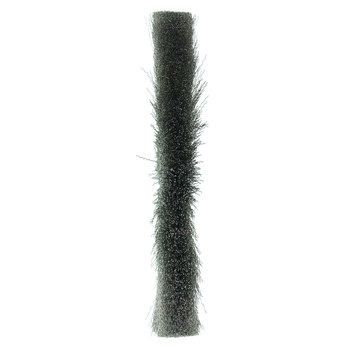 Weiler 01775 Wheel Brush - 8 in Dia - Crimped Stainless Steel Bristle