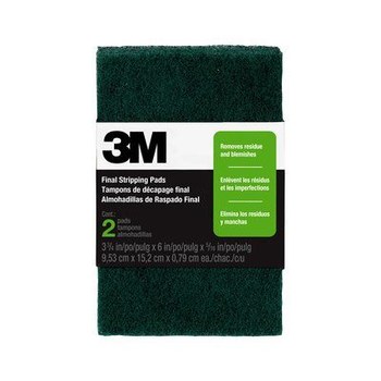3M 10113NA Final Stripping Hand Pad 10113 - 6 in x 3 in