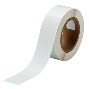 Picture of Brady Freezerbondz White Polyester Thermal Transfer THT-182-492-3 Die-Cut Thermal Transfer Printer Label Roll (Main product image)