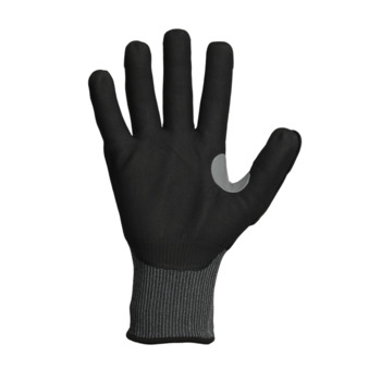 Ansell Ringers R590 Black 9 Nitrile Impact-Resistant Gloves - Light Duty Grade - Nitrile Coating - R590090