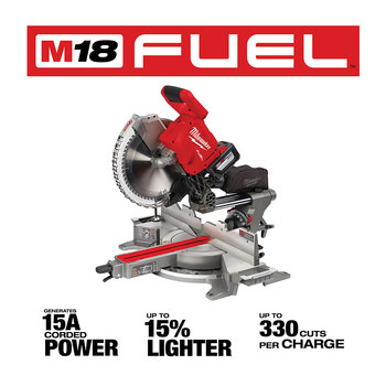 Milwaukee M18 FUEL Sliding Compound Miter Saw Kit 2739-21HD