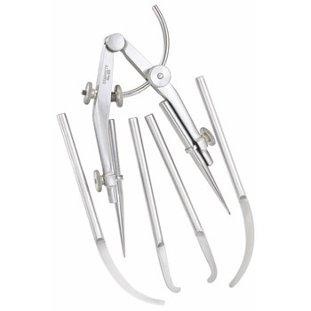 Picture of Starrett 12 in (300mm) Carpenters and Sheet Metal Workers Extension Divider with Caliper Legs 85C (Main product image)