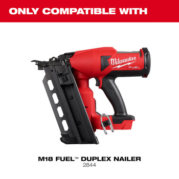 Milwaukee 21 ° Collated Duplex Nails MDP16D-2000 - 3.625 in - Steel - Full Point