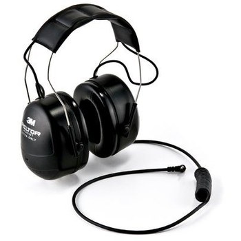 3M Peltor HT HTM79A-CSA Black Listen-Only Headset - 25 dB NRR - 093045-98104