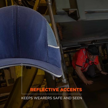 Ergodyne Skullerz Bump Cap 8960 23375 - Blue