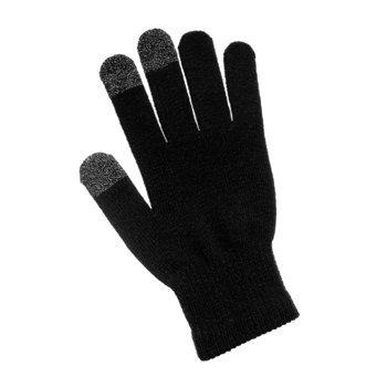 Global Glove IP3D Black Large Silicone Work Gloves - IP3DB LG