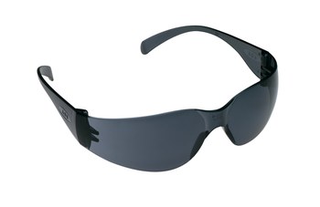 3M Virtua Standard Safety Glasses 62107, Polycarbonate Gray Lens,  Polycarbonate, Gray Frame