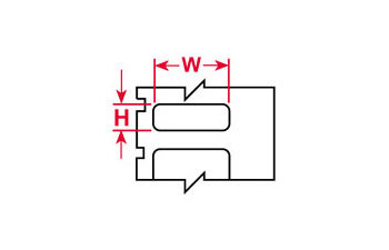 Picture of Brady White Vinyl Thermal Transfer ECL-311-502 Die-Cut Thermal Transfer Printer Label Roll (Main product image)