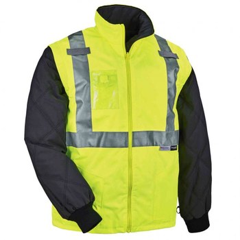Ergodyne GloWear Cold Condition Jacket Kit 8388 25534 - Size Large - Lime