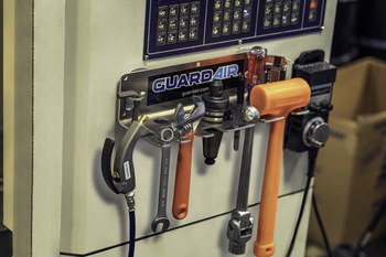 Guardair QuickSelect Tool Rack 200A75 - 12 in - 03248