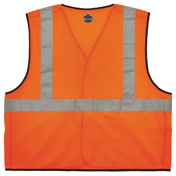 Ergodyne GloWear High-Visibility Vest 8216BA 21085 - Size L/XL - Orange