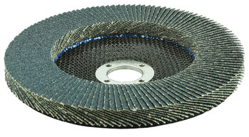 Weiler Tiger Paw Type 27/Flat Flap Disc 51184 - Alumina Zirconia - 6 in - 60 - Coarse