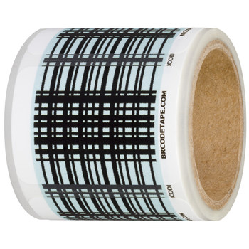 Shurtape Duck Pro BR Code 105637 Permanent Scannable Label - 1.88 in - Permanent Acrylic - Blue - SHURTAPE 105637