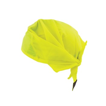 Bullhead Safety High-Visibility Yellow/Green Polyester/Cotton High-Visibility Cooling Head Shade - GLO-S1