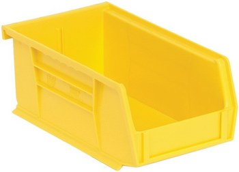 Picture of Quantum Storage QUS220YL 10 lb Yellow Polypropylene Shelf Bin (Main product image)