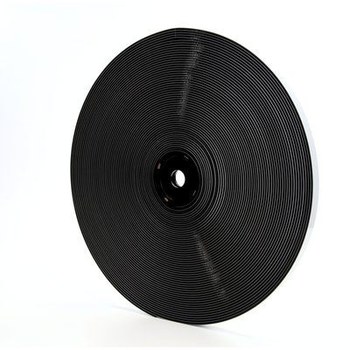 3M Dual Lock SJ3541 Black Reclosable Fastener - Mushroom Hook with 400 stems/in Stem Count - 3/4 in Width x 50 yd Length - 86364