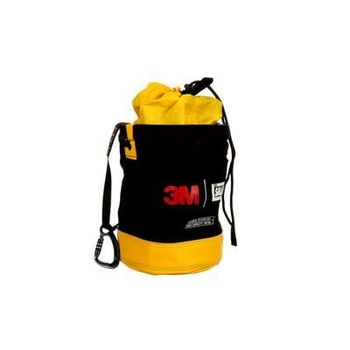 DBI-SALA 2:1 Safe Bucket 2:1 Compliant Safe Bucket 70804508656, 25 in x 16 in, Canvas, Yellow & Black - 17376