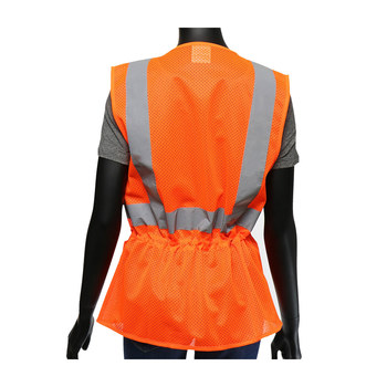 West Chester Viz-Up High-Visibility Vest 47207 47208/LXL - Size Large/XL - Orange - 50517