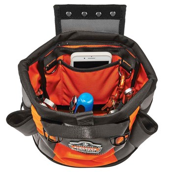 Ergodyne Arsenal 5527 Tool Holder 13627, 6 in x 10 in, Polyester, Orange