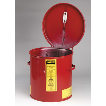 Picture of Justrite Red Steel 2 gal Safety Can (Main product image)