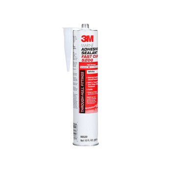 3M Marine 5200 Adhesive/Sealant Fast Cure White Paste 0.1 gal Cartridge - 06520