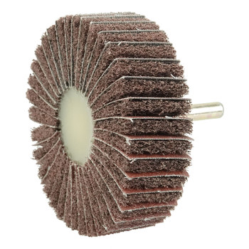 Weiler Flap Wheel 54506 - Aluminum Oxide - 3 in - Fine
