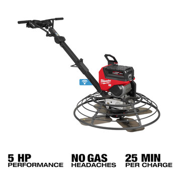 Milwaukee MX FUEL Walk-Behind Trowel MXF336-3HD - 164 lb - 14 in Blade