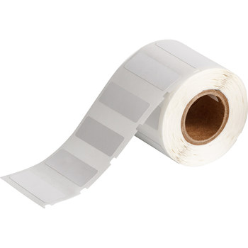 Picture of Brady White Self-Extinguishing PVF Thermal Transfer CL-317-637 Die-Cut Thermal Transfer Printer Label Roll (Main product image)