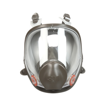 3M 6000 Series 6700 Gray Small Silicone/Thermoplastic Elastomer Full Mask Facepiece Respirator